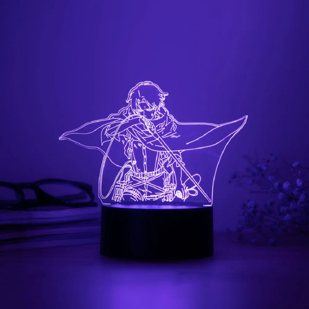 Innovate store Anime character 3D night light