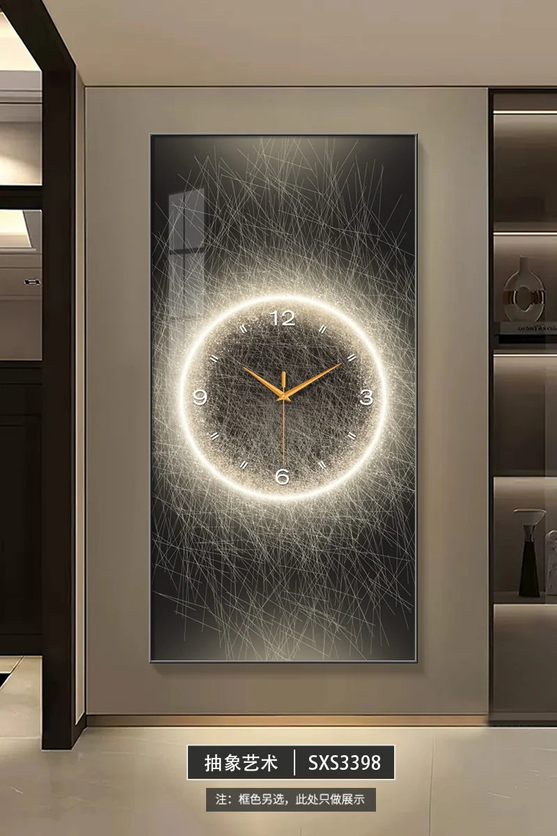 Innovate store Decoration Painting Clock