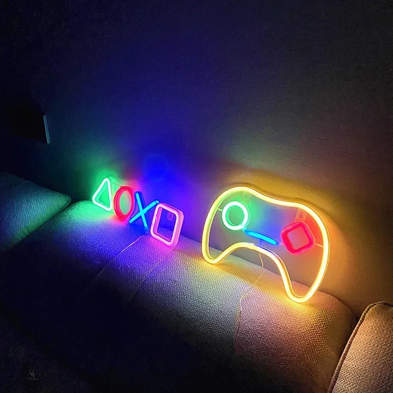 Innovate store Decor USB Powered Switch LED Neon Light for Game Room