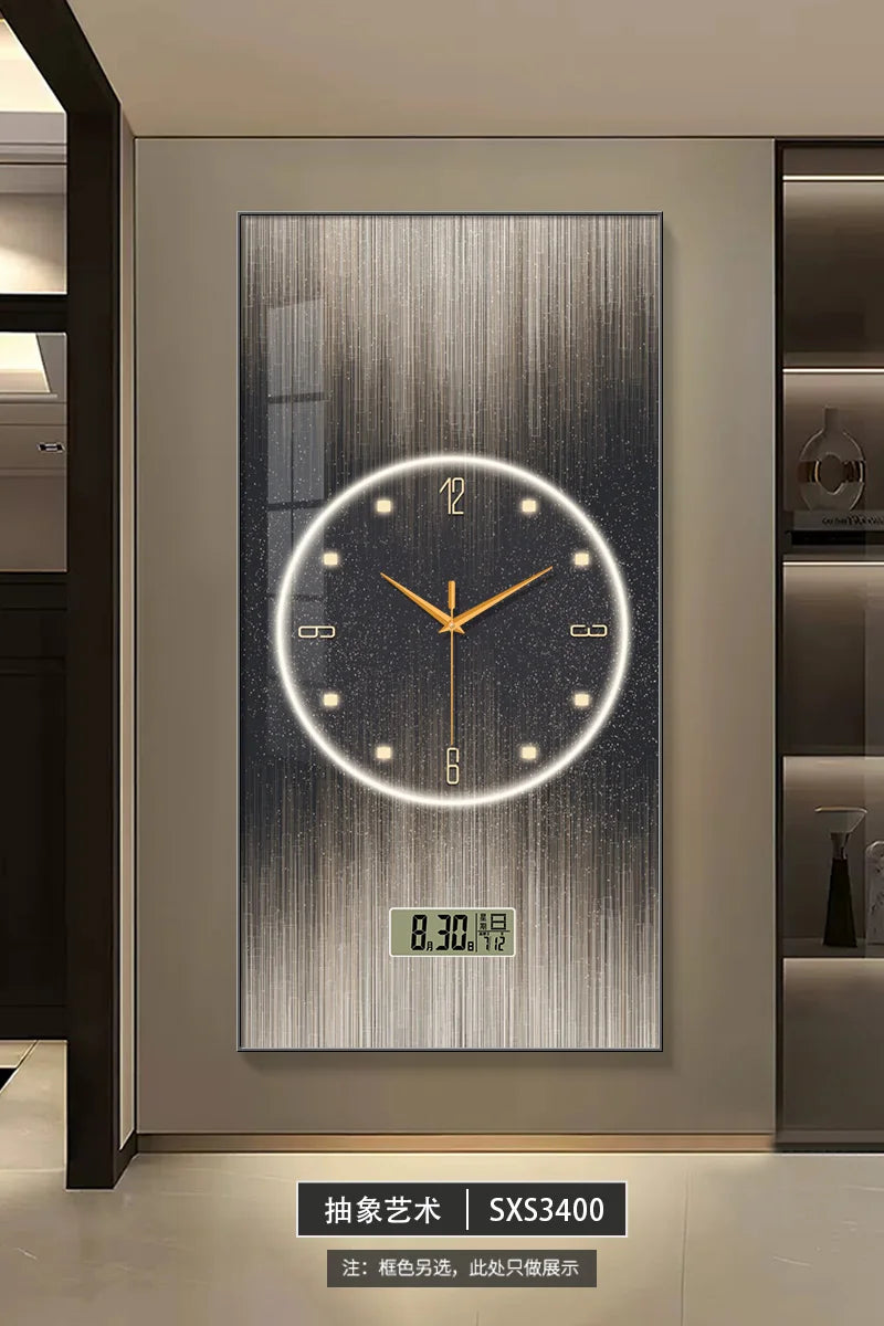 Innovate store Decoration Painting Clock