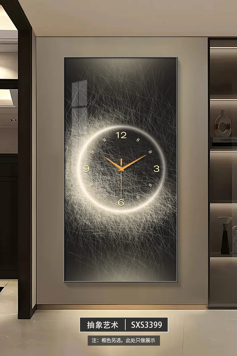 Innovate store Decoration Painting Clock