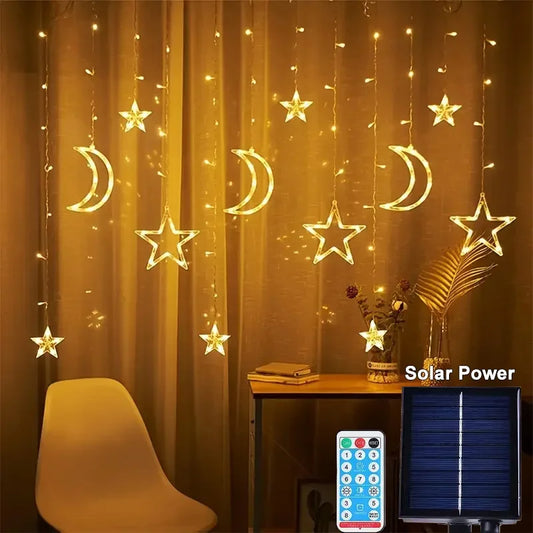 Innovate store Solar String Lights with Remote Control Waterproof Solar Power