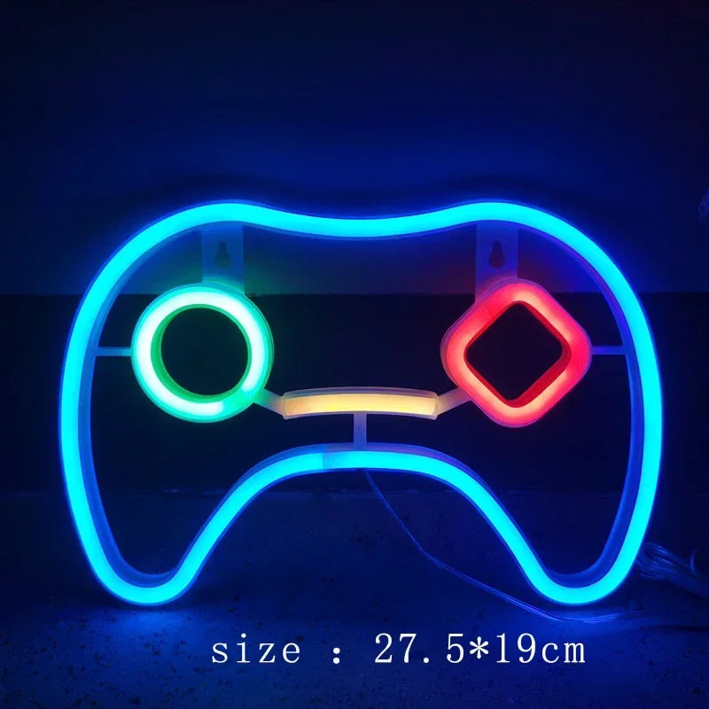 Innovate store Decor USB Powered Switch LED Neon Light for Game Room