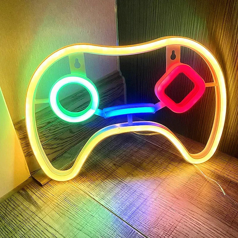 Innovate store Decor USB Powered Switch LED Neon Light for Game Room