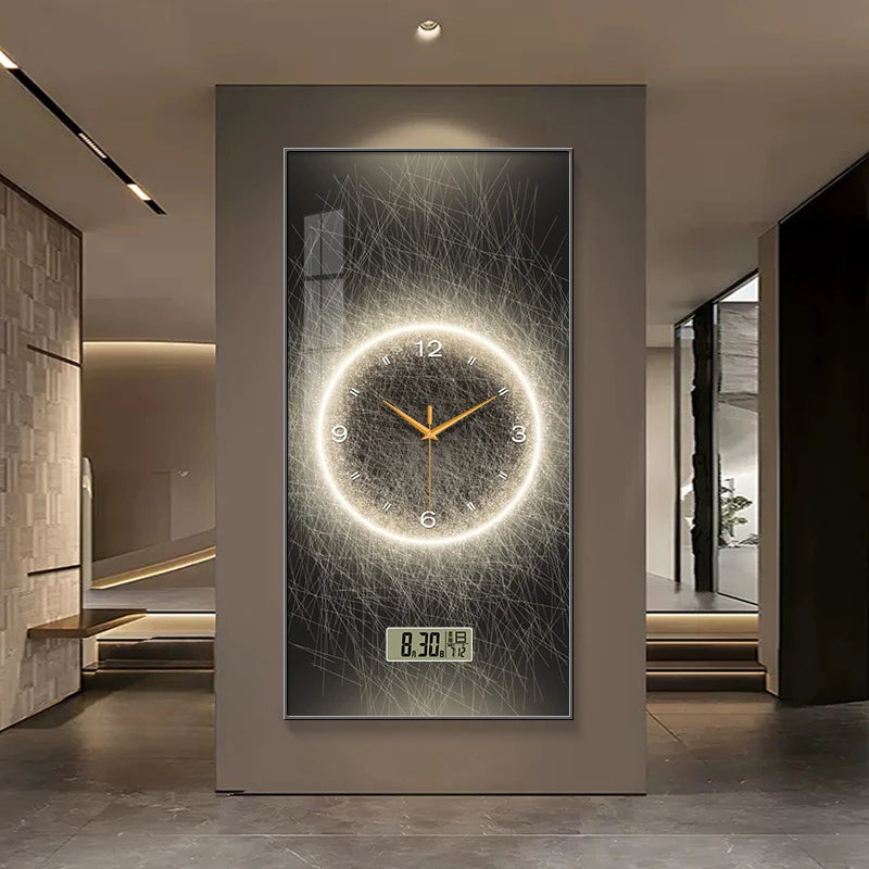 Innovate store Decoration Painting Clock