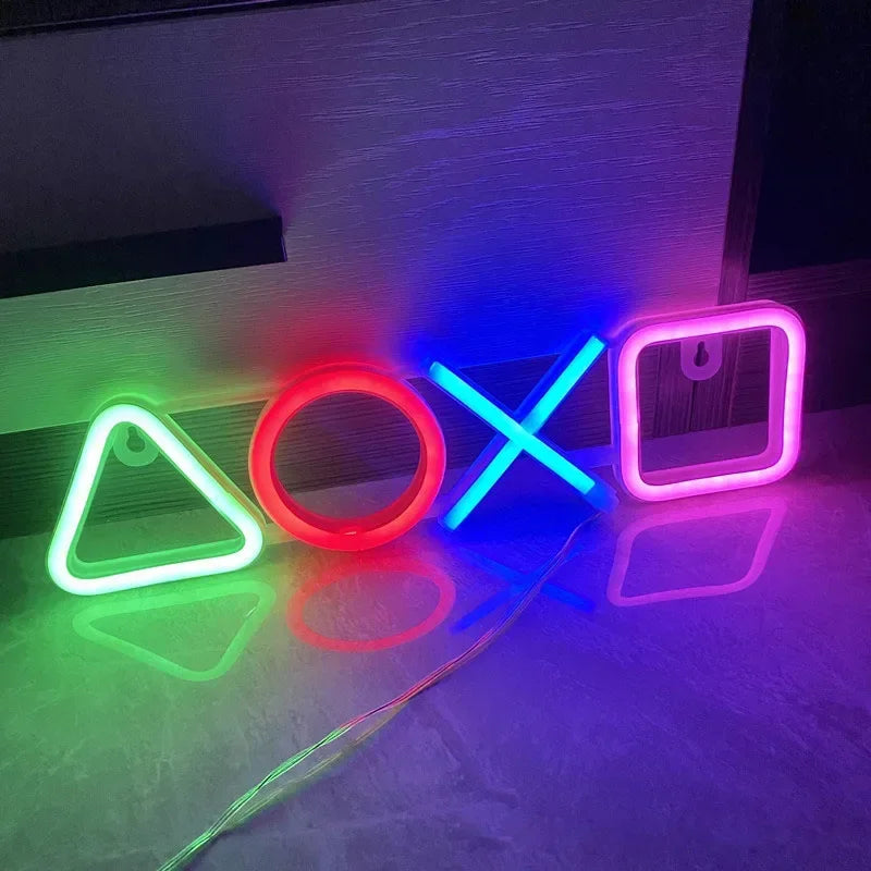 Innovate store Decor USB Powered Switch LED Neon Light for Game Room