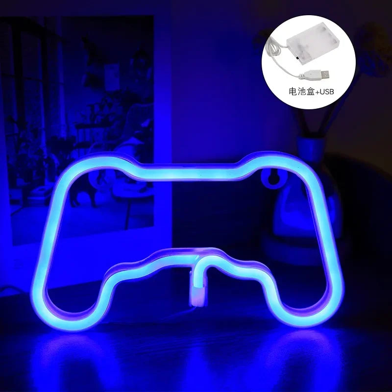 Innovate store Decor USB Powered Switch LED Neon Light for Game Room