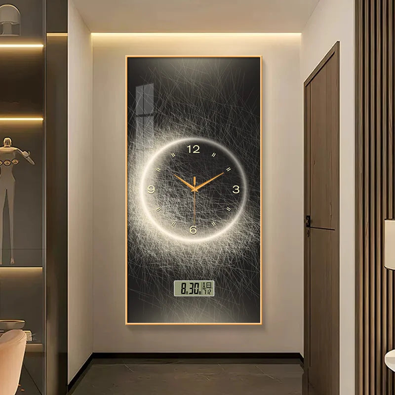 Innovate store Decoration Painting Clock